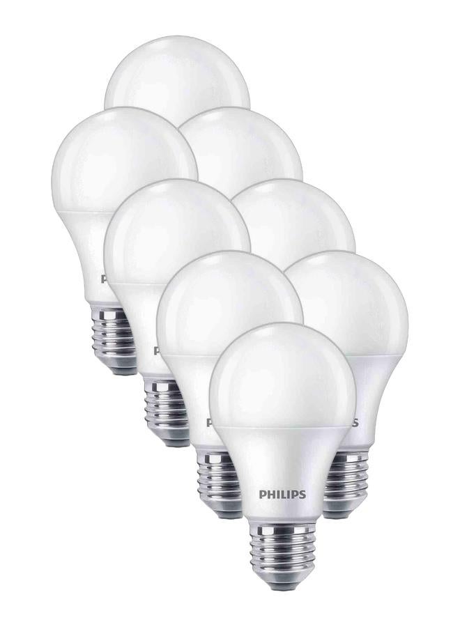 Philips Essential LED Bulb 11W 3000K 230V E27 - Warm White ‎6 x 6 x 10cm (Pack of 8) - Image 1